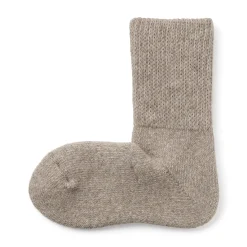 Chaussettes d'intérieur en laine mélangée pour femme
