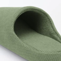 Chaussons mules à semelle intérieure en coton