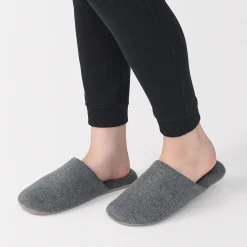 Chaussons mules en coton doux
