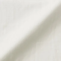 Chemise à col mao en double gaze de kapok mélangé pour homme