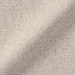 Chemise à col mao en lin lavé pour homme