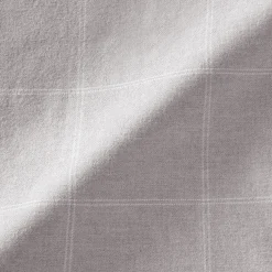 Chemise à col montant en flanelle brossée double femme