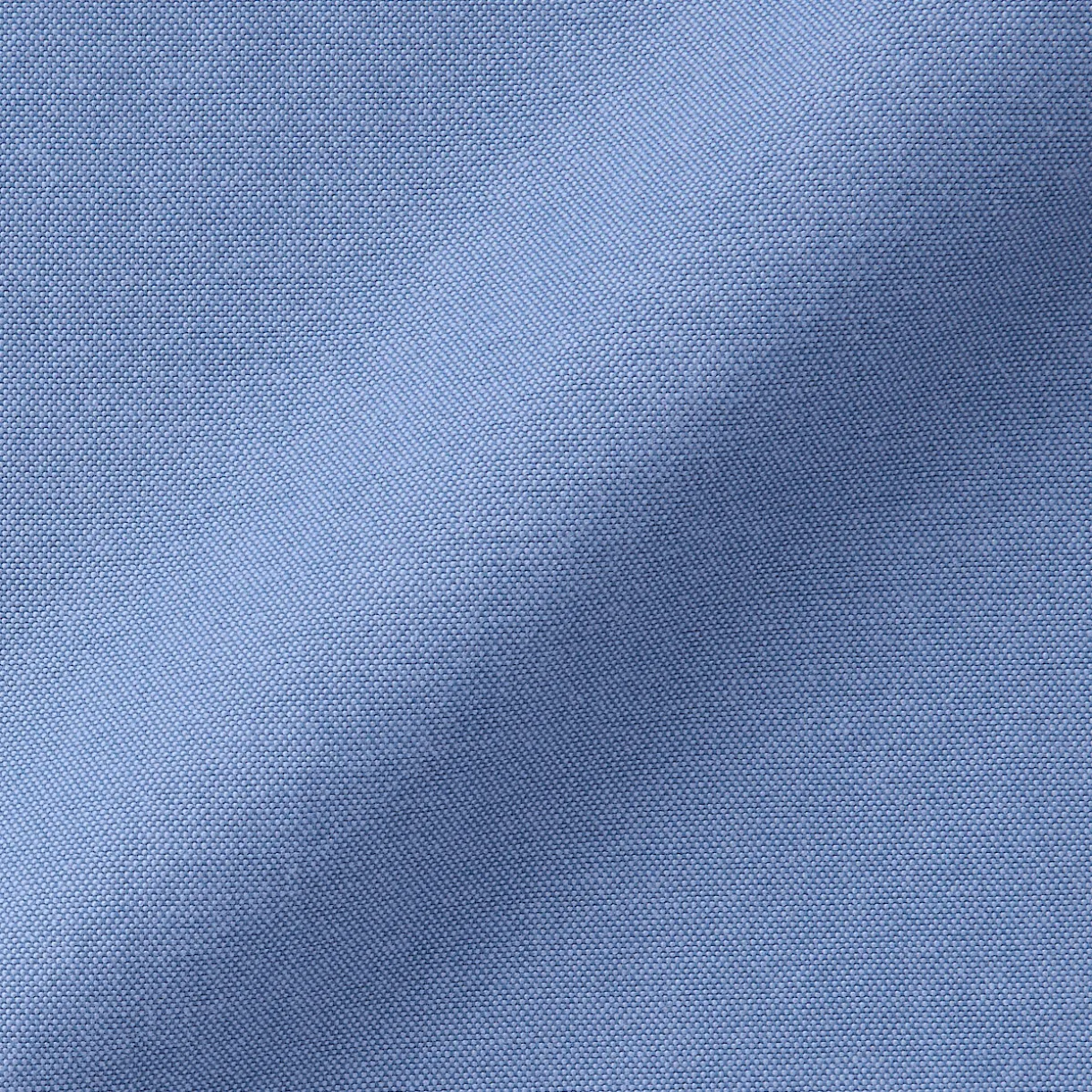 Chemise en coton Oxford lavé col officier pour homme