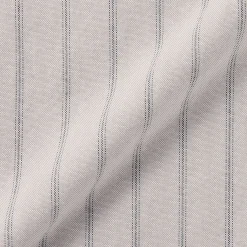 Chemise en coton Oxford lavé col officier homme