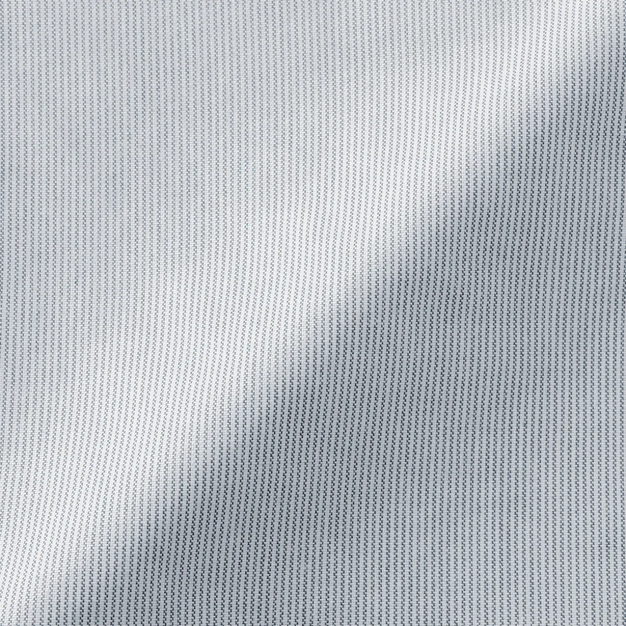 Chemise en coton Oxford lavé col officier pour homme