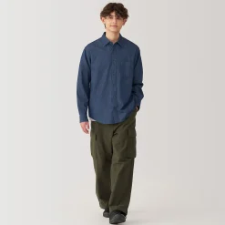 Chemise en denim pour homme