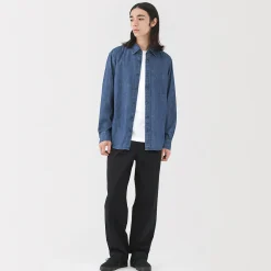 Chemise en denim pour homme