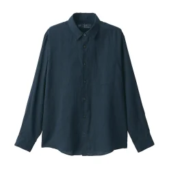 Chemise en lin lavé pour homme