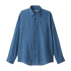 Chemise en lin lavé pour homme