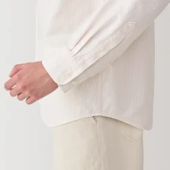 Chemise Oxford en coton lavé pour homme…