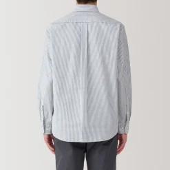 Chemise Oxford en coton lavé pour homme