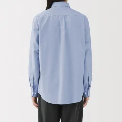 Chemise Oxford en coton lavé pour homme