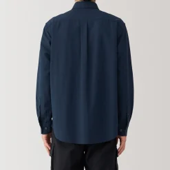 Chemise Oxford en coton lavé pour homme