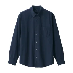 Chemise Oxford en coton lavé pour homme