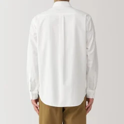Chemise Oxford en coton lavé pour homme