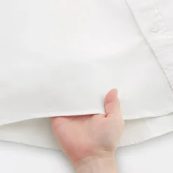 Chemise Oxford en coton lavé pour homme