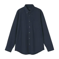 Chemise Oxford en coton lavé pour homme