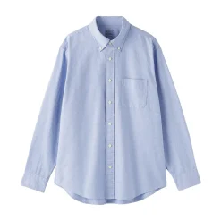 Chemise Oxford en coton lavé pour homme