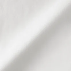 Chemisier à col officier en lin lavé pour femme