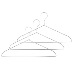 Cintres en aluminium 45cm (Lot de 3)