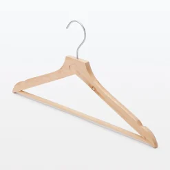 Cintres en bois avec encoches (Lot de 5)