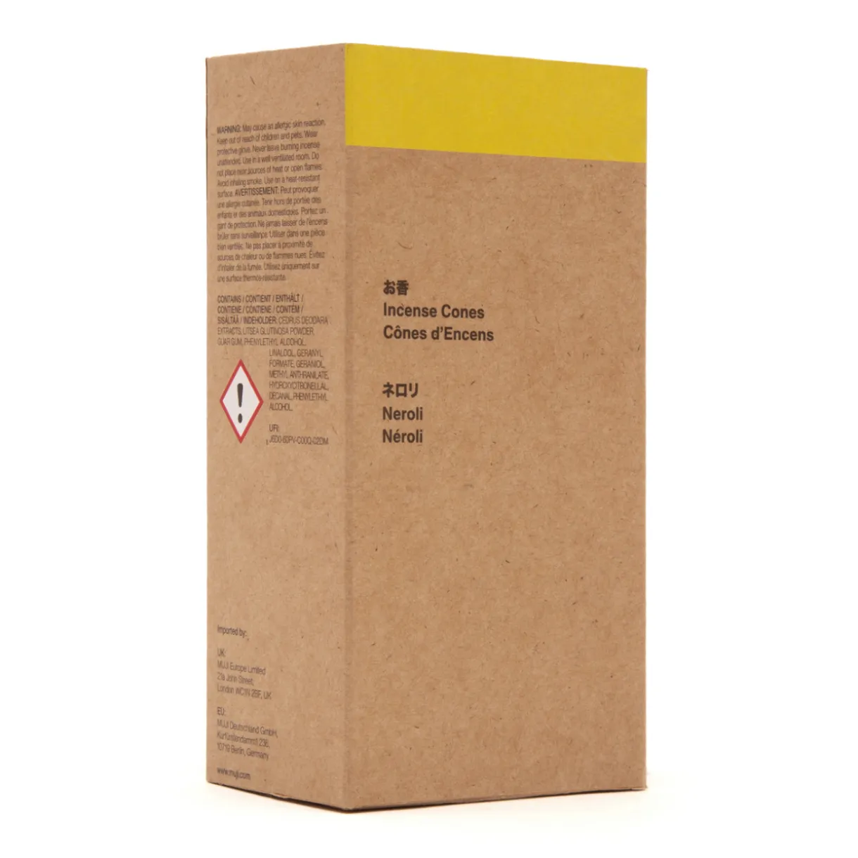 Cônes d'encens au néroli - Lot de 20