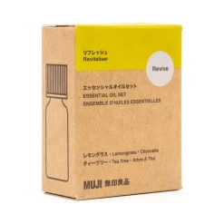 Coffret d'huiles essentielles revitalisantes (Agrumes)