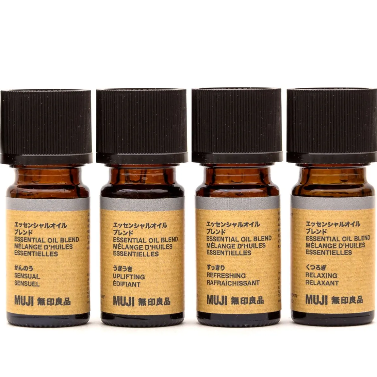 Coffret d'huiles essentielles stimulantes pour l'humeur