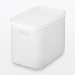 Corbeille en PP à poignées L15X P22X H16.9cm