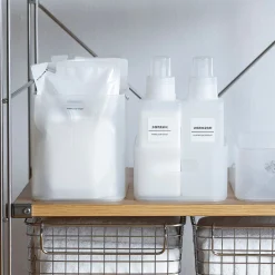 Corbeille en PP à poignées L15X P22X H16.9cm