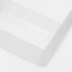 Corbeille PP avec séparateur 2 ‐ 10x4x20cm