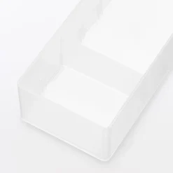 Corbeille PP avec séparateur  3 ‐ 6.7x20x4 cm