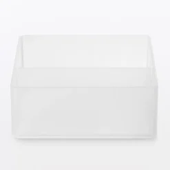 Corbeille PP avec séparateur 1 ‐ 10x10x4cm