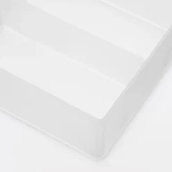 Corbeille PP avec séparateur 1 ‐ 10x10x4cm