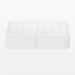 Corbeille PP avec séparateur 4 ‐ 13.4 x 20