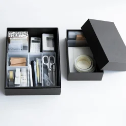 Corbeille PP avec séparateur 4 ‐ 13.4 x 20