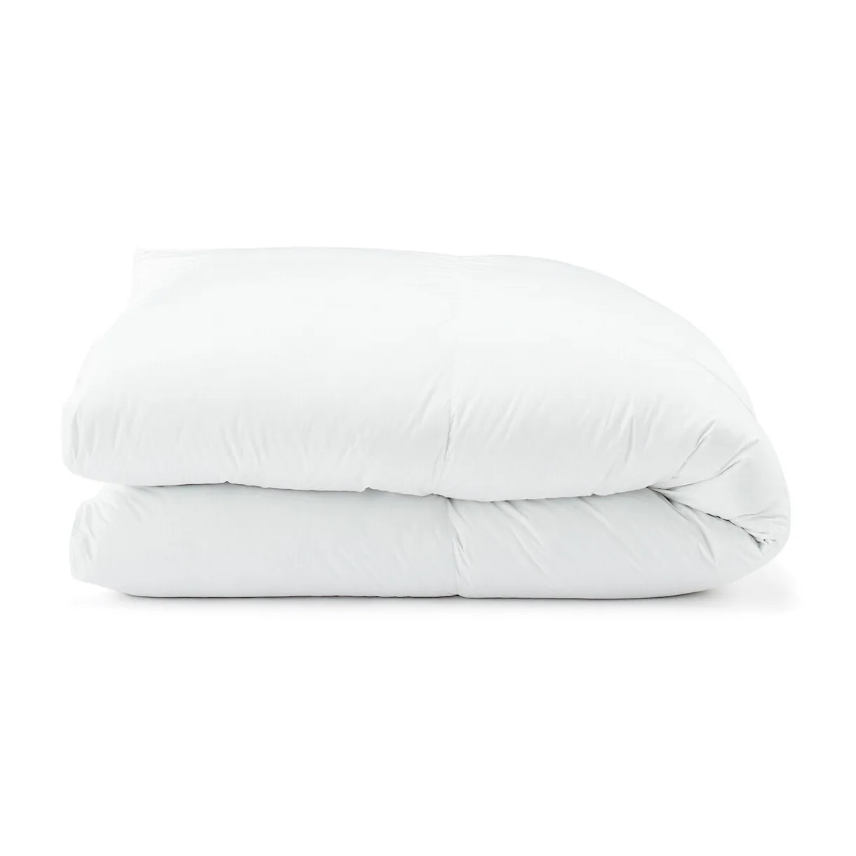 Couette en duvet gris double épaisseur - 230 x 210 cm