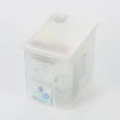 Couvercle pour boîte de rangement ouverte en PP ‐ 25cm