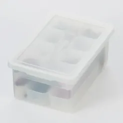 Couvercle pour boîte de rangement ouverte en PP ‐ 25cm