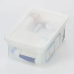 Couvercle pour boîte de rangement ouverte en PP ‐ 25cm