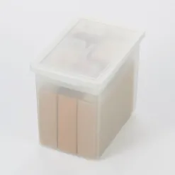 Couvercle pour boîte de rangement ouverte en PP ‐ 25cm