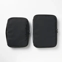 Couverture d``agenda en polyester avec étui à stylo A5