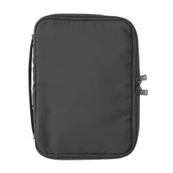 Couverture d'agenda en polyester avec étui à stylo B6