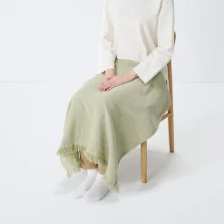 Couverture double gaze en coton biologique