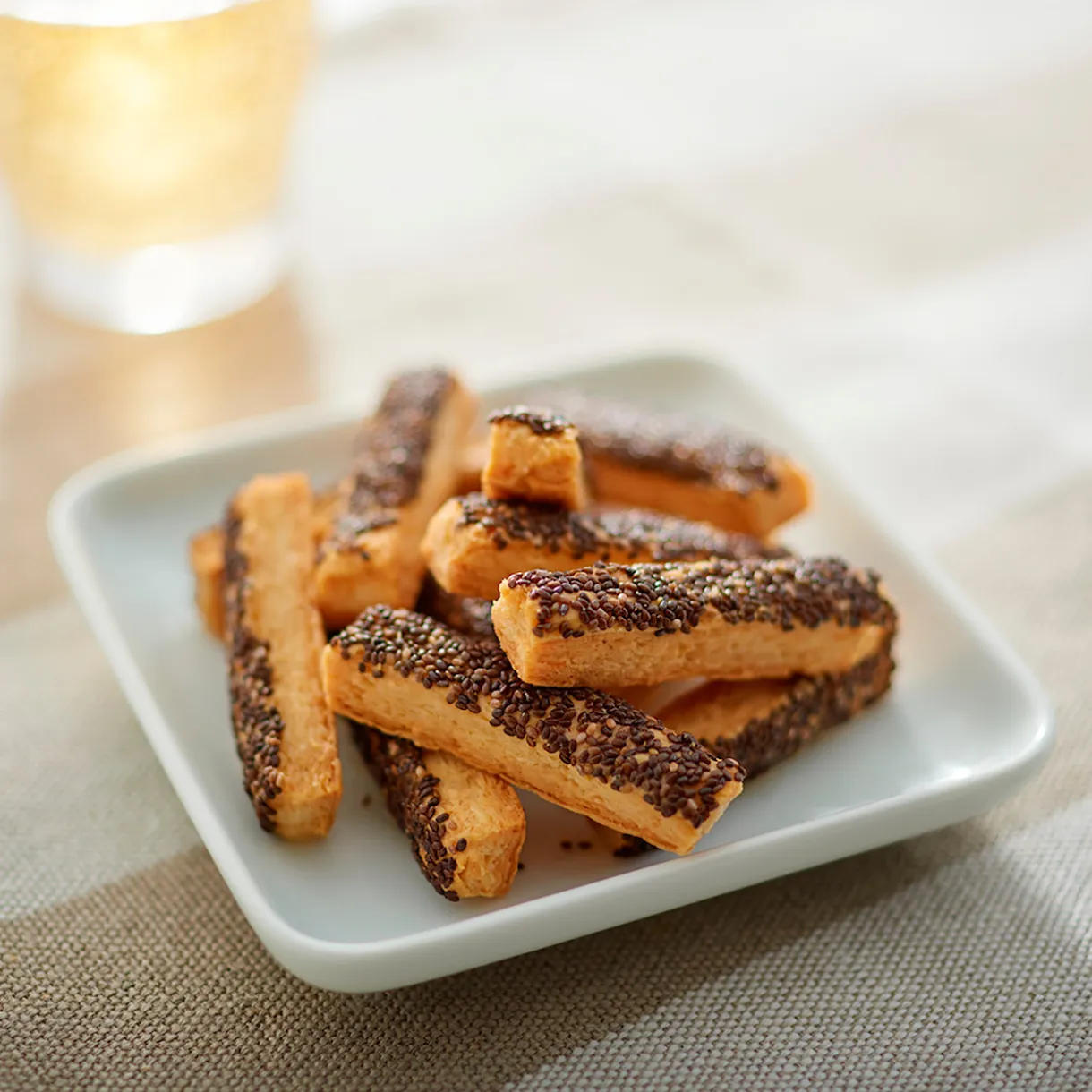 Craquants au fromage ‐ Gouda & Graine de Chia 80g