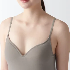 Débardeur avec maintien en lyocell mélangé femme.