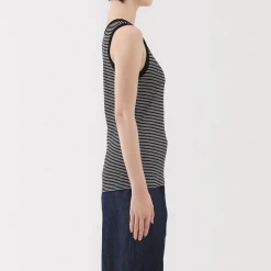 Débardeur côtelé pour femme