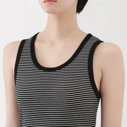 Débardeur côtelé pour femme