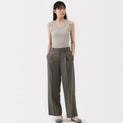 Débardeur côtelé pour femme