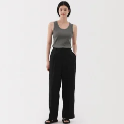 Débardeur côtelé pour femme